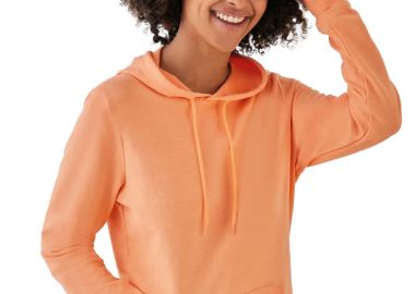 Γυναικείο Φούτερ French Terry WW04W B & C Melon Orange - B & C - 
