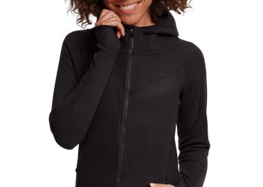Γυναικείο Φούτερ Hoodie TB1728 Urban Classics Polar Fleece Zip Black - Urban Classics - 