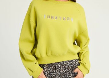 Γυναικείο φούτερ με λογότυπο - FUNKY BUDDHA - 