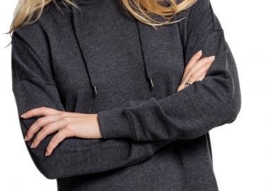 Γυναικείο Φούτερ Oversized TB1308 Urban Classics Charcoal - Urban Classics - 