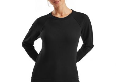 Γυναικείο Φούτερ Raglan 62-146-0 Fruit of the Loom Black - Fruit of the Loom - 