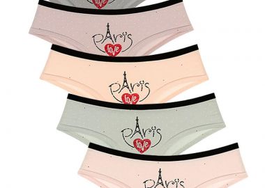 Γυναικείο Hipster Donella Paris Σετ 5 Τεμάχια Πολύχρωμα All Colors - Donella - 