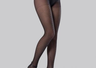 Γυναικείο καλσόν 20den με ψαροκόκαλο σχέδιο - SOU - 