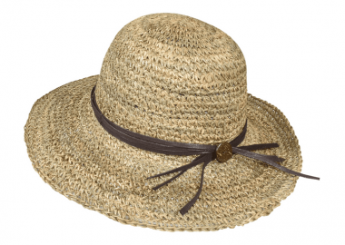 Γυναικείο καπέλο από φυσικό υλικό - STAMION - 