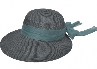 Γυναικείο καπέλο με φαρδιά κορδέλα - STAMION - 