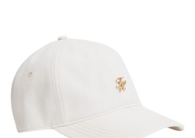 Γυναικείο Καπέλο Tommy Hilfiger AW0AW18328-ACI Εκρού - Tommy Hilfiger - 