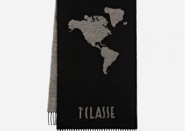 Γυναικείο Κασκόλ Alviero Martini KS605-1803-0001 Μαύρο Geo Map - Alviero Martini 1a Classe - 