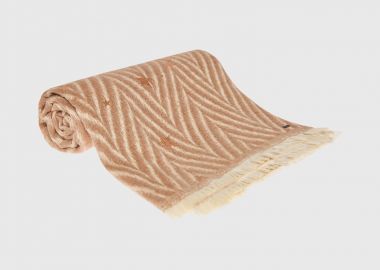 Γυναικείο κασκόλ με μοτίβο - FUNKY BUDDHA - 