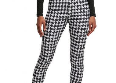 Γυναικείο Κολάν Ladies Soft AOP TB4771-04010 Urban Classics blackhoundstooth - Urban Classics - 