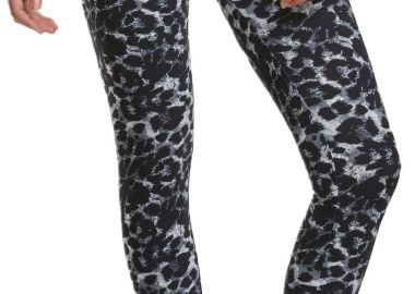 Γυναικείο Κολάν Soft AOP Leggings TB4771 Urban Classics blackleo - Urban Classics - 