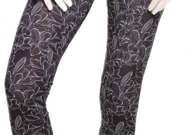 Γυναικείο Κολάν TB3786-02912 Urban Classics Hibiscus Black - Urban Classics - 