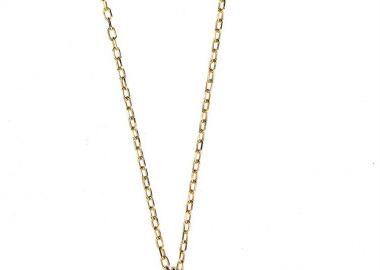 Γυναικείο κολιέ από επιχρυσωμένο ασήμι 925 με σμάλτο -  - 