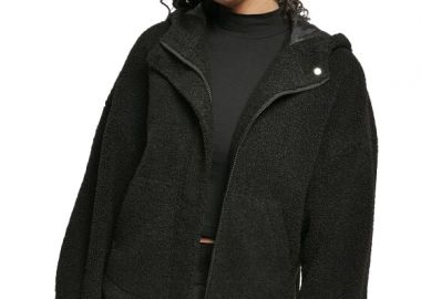 Γυναικείο Κοντό Μπουφάν Sherpa TB4545 Urban Classics black Black - Urban Classics - 