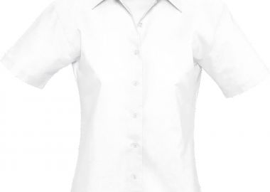 Γυναικείο κοντομάνικο πουκάμισο oxford Elite SOLS 16030 White -  - 