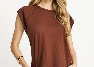 Γυναικείο κοντομάνικο T-shirt - The basics collection - FUNKY BUDDHA - 