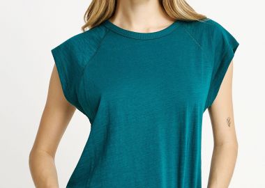 Γυναικείο κοντομάνικο T-shirt - The basics collection - FUNKY BUDDHA - 