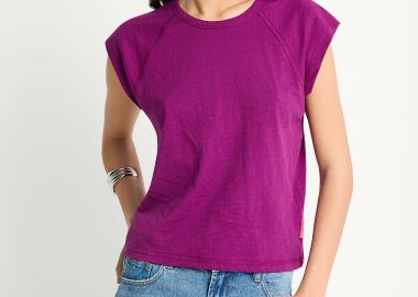 Γυναικείο κοντομάνικο T-shirt - The basics collection - FUNKY BUDDHA - 