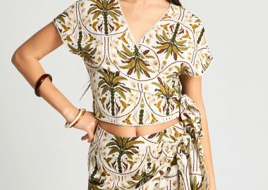 Γυναικείο κρουαζέ τοπ - FUNKY BUDDHA - 