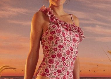 Γυναικείο Μαγιό Pink Floral ΠΟΛΥΧΡΩΜΟ - SERGENT MAJOR - 