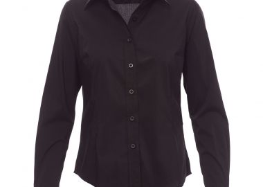 Γυναικείο μακρυμάνικο πουκάμισο IMAGE PAYPER 08000851 Black - PAYPER - 