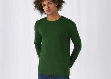 Γυναικείο μακρυμάνικο T- Shirt B & C TW06T Bottle Green - B & C - 