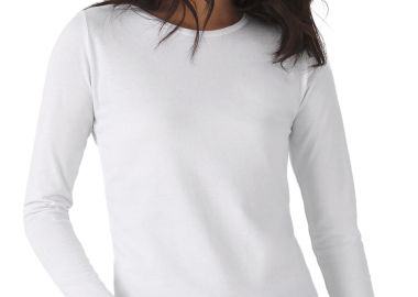 Γυναικείο μακρυμάνικο T- Shirt B & C TW08T White - B & C - 