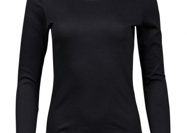 Γυναικείο Μακρυμάνικο T-Shirt Interlock 590 Tee Jays Black - Tee Jays - 