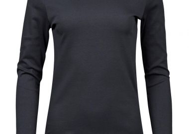 Γυναικείο Μακρυμάνικο T-Shirt Interlock 590 Tee Jays Dark Grey - Tee Jays - 