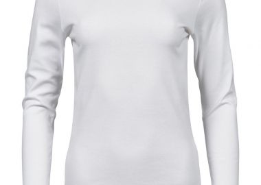 Γυναικείο Μακρυμάνικο T-Shirt Interlock 590 Tee Jays White - Tee Jays - 