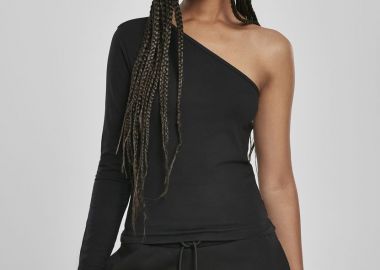 Γυναικείο Μακρυμάνικο TB3212 Urban Classics Black Μαύρο - Urban Classics - 