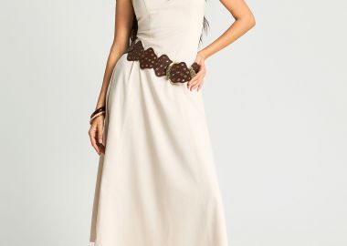 Γυναικείο μίντι φόρεμα - FUNKY BUDDHA - 