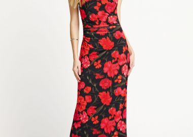 Γυναικείο μίντι φόρεμα - FUNKY BUDDHA - 