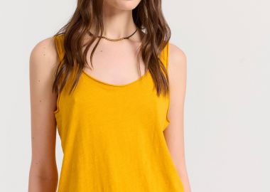 Γυναικείο μονόχρωμο tank top - The essentials - FUNKY BUDDHA - 