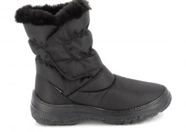 Γυναικείο Μποτάκι Adam's Apres Ski Χρώματος Μαύρο 591-23507-25.1 - ADAM'S - 