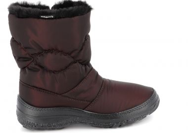 Γυναικείο Μποτάκι Adam's Apres Ski Χρώματος Μπορντό 591-23504-25.1 - ADAM'S - 