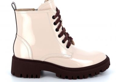 Γυναικείο Μποτάκι Adam's Χρώματος Μπεζ 826-22507-26-2 - ADAM'S - 