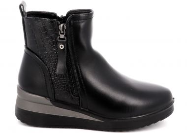 Γυναικείο Μποτάκι B-Soft Χρώματος Μαύρο 312-31 - B-SOFT - 