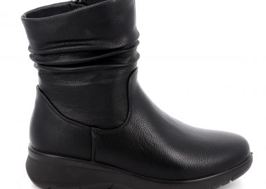 Γυναικείο Μποτάκι Parex Χρώματος Μαύρο 10232023.B - PAREX - 