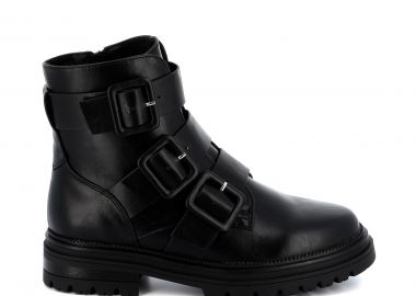 Γυναικείο Μποτάκι Parex Χρώματος Μαύρο 10324029.B - PAREX - 