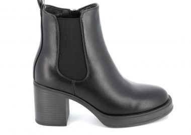 Γυναικείο Μποτάκι Parex Χρώματος Μαύρο 10330009.B - PAREX - 