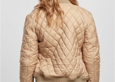 Γυναικείο Μπουφάν Diamond Quilt Nylon TB806 Urban Classics unionbeige - Urban Classics - 