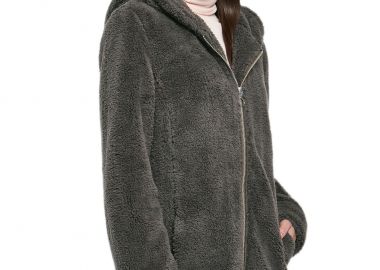 Γυναικείο Μπουφάν Sherpa TB1755-00075 Urban Classics Brown - Urban Classics - 