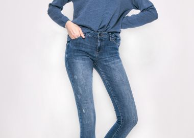 Γυναικείο παντελόνι, Esprit - 017EE1B011 Μπλε - ESPRIT - 