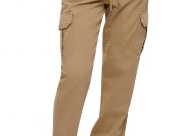 Γυναικείο Παντελόνι Cargo Ladies High Waist Twill TB6158-03738 Urban Classics unionbeige - Urban Classics - 