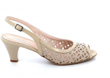 Γυναικείο Πέδιλο Adam's Χρώματος Μπεζ 495-700426 - ADAM'S - 