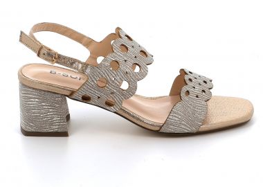 Γυναικείο Πέδιλο B-Soft Χρώματος Χρυσό 1719-03 - B-SOFT - 