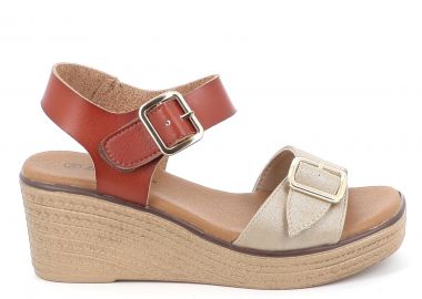 Γυναικείο Πέδιλο B-Soft Χρώματος Μπεζ 2508 - B-SOFT - 