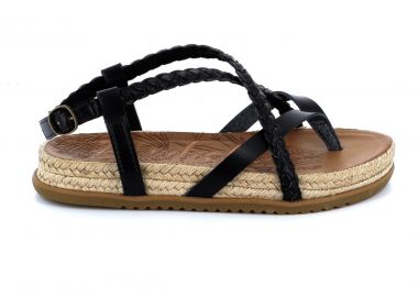 Γυναικείο Πέδιλο Blowfish Malibu Χρώματος Μαύρο FOXTAIL ROPE BF8940R - BLOWFISH MALIBU - 