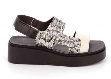 Γυναικείο Πέδιλο Parex Ανατομικό Χρώματος Καφέ - Κροκό 11733008.K - PAREX - 