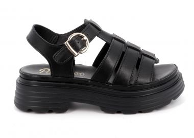 Γυναικείο Πέδιλο Parex Χρώματος Μαύρο 11631068.B - PAREX - 